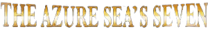 The Azure Sea's Seven One Piece TCG set logo