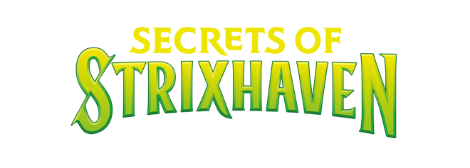 Secrets of Strixhaven Magic: The Gathering set logo